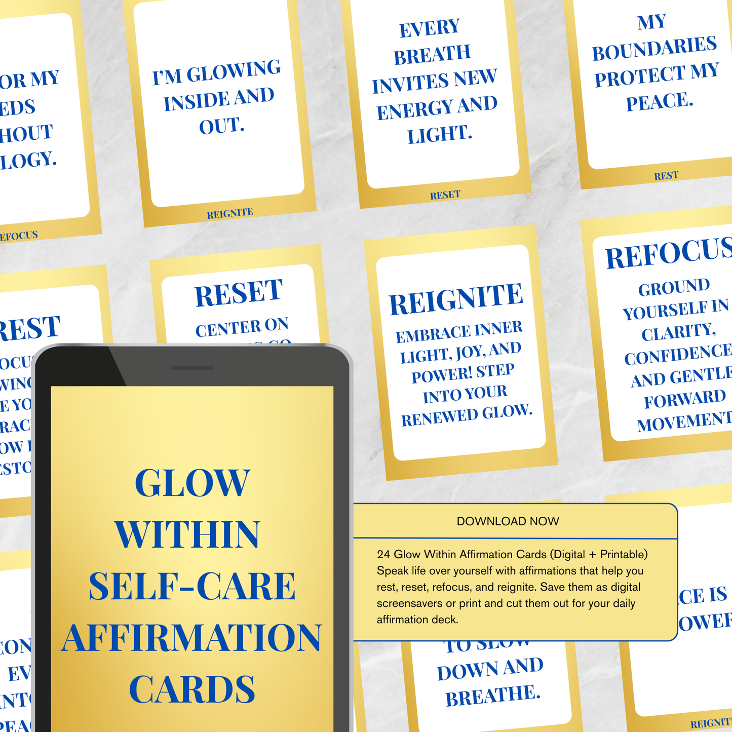 Glow Within Self-Care Digital Bundle Pack