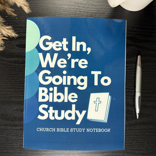 Church Bible Study Notebook (Standard - Full size - Blue) Amazon