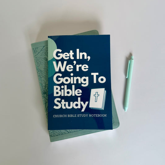 Church Bible Study Notebook (Standard - Compact Size Blue) Amazon