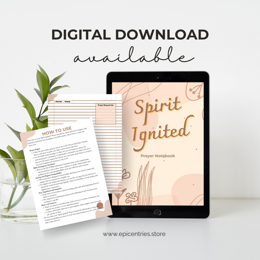 Spirit Ignited: Prayer Notebook